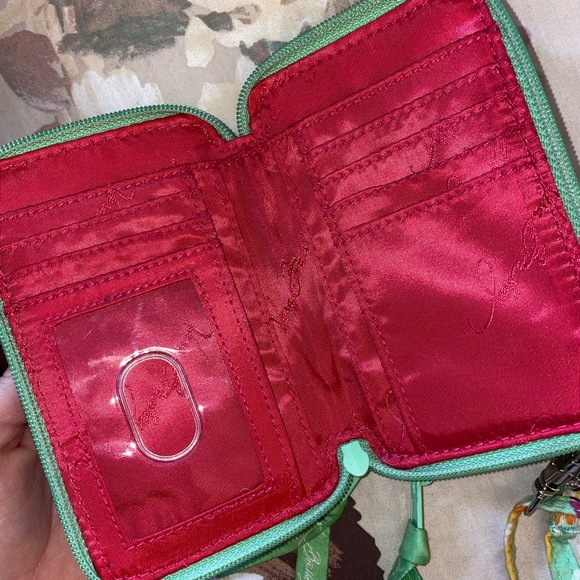 Vera Bradley Wallet/purse/wristlet/Lanyard - Picture 3 of 7